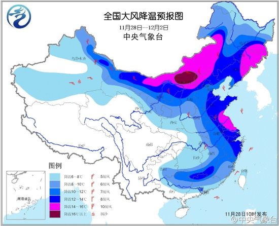 過(guò)程降溫預(yù)報(bào)圖